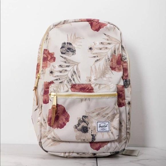 Herschel Supply Company Handbags - Herschel Settlement Pelican Floral Backpack*RARE*